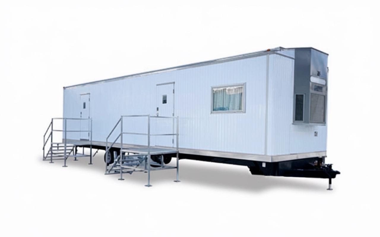 office trailers can be easily relocated to a different worksite, providing mobility for businesses